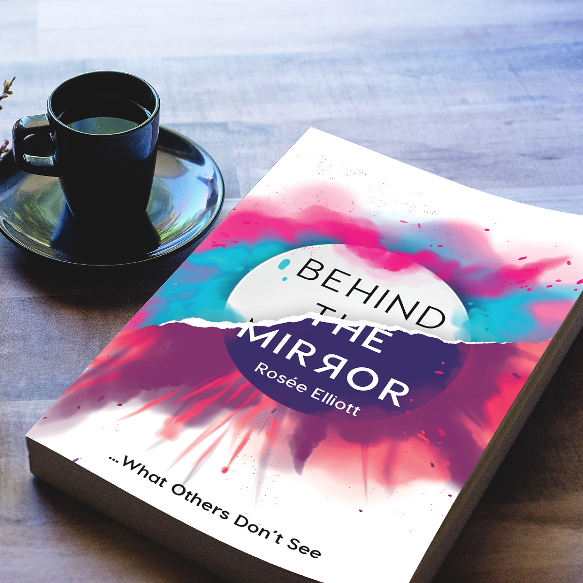 Behind the mirror - Book cover